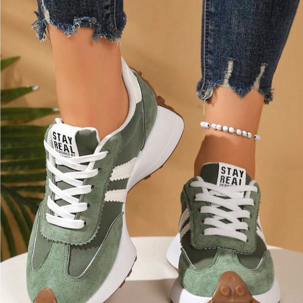 Women's Green Sneakers